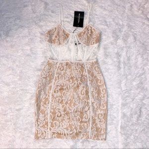 White Laced Dress